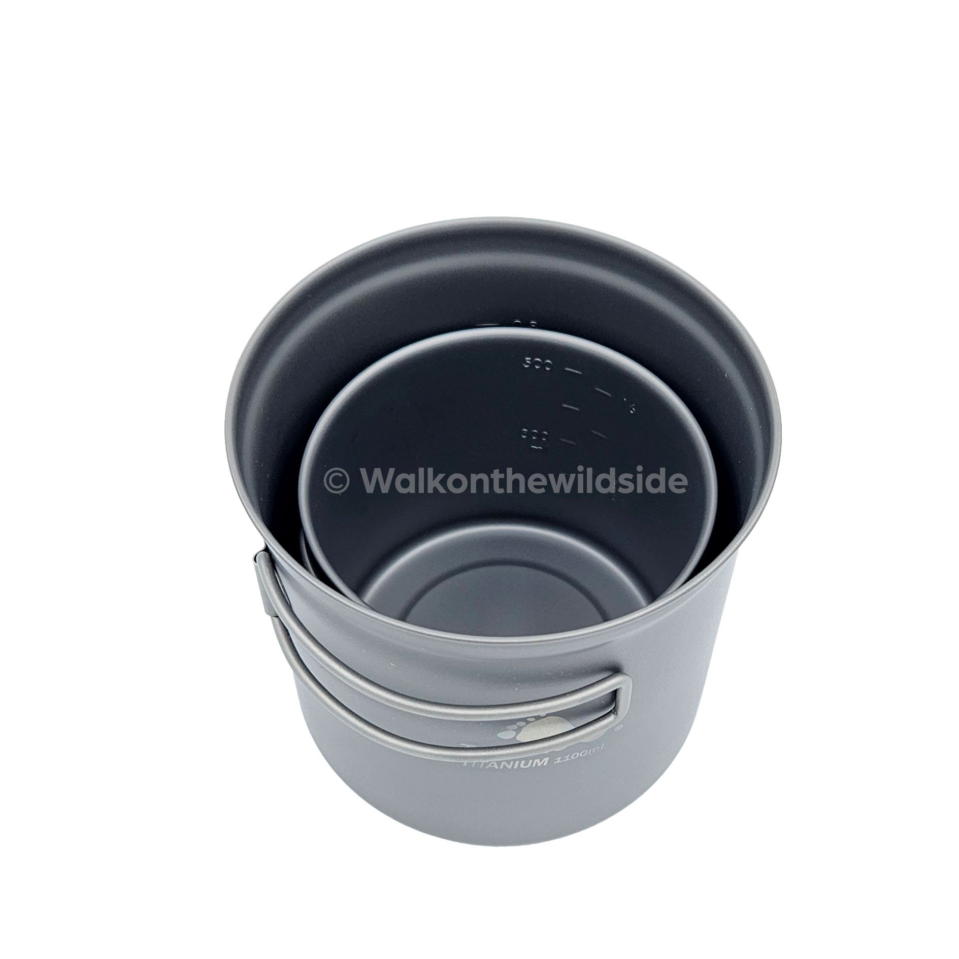 Toaks Pot 1100 mit Pot 550-L darin